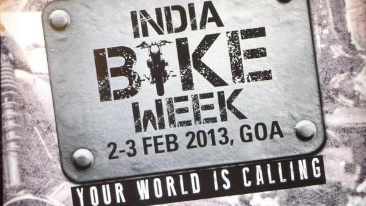 India's first motorcycle rally, the India Bike Week 2013.