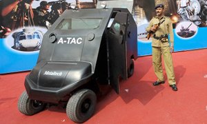 India Presents World’s First Armored Golf Cart