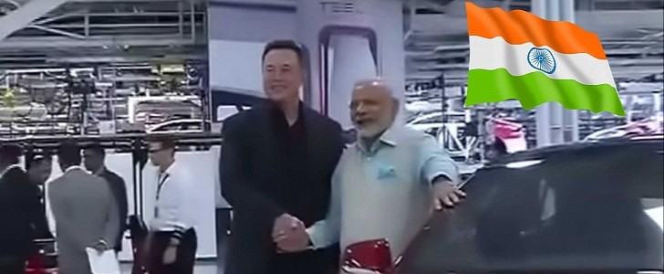 Elon Musk met Narendra Modi to present Fremont six years ago