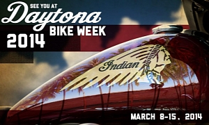Indian Announces the Daytona Bike Week 2014 Scheduled Events