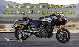 Indian Challenger RR Is a $92,000 King of the Baggers-Spec Racer for the Privileged