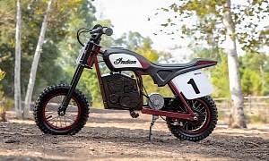 Indian eFTR Mini Is Yet Another Miniature, FTR750-Themed Electric Bike