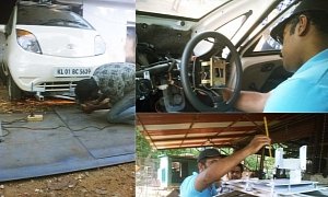 Indian Man Builds Self-Driving Tata Nano, Feel Free to Be Impressed