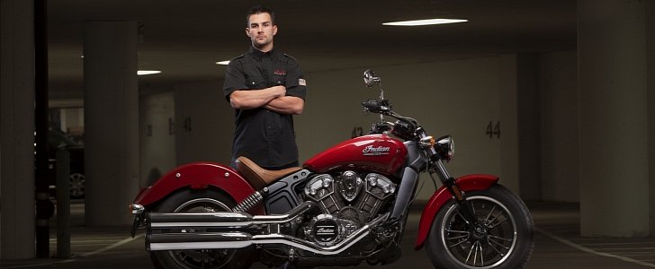 Jared Meese, Indian's new flat-track racer