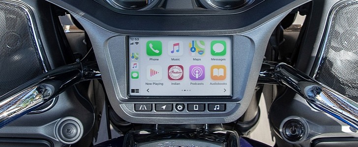 Indian Motorcycles get Apple CarPlay