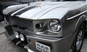 Indian Mustang 'Eleanor' Replica Is Based on Daewoo Lacetti