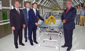 Indian Plant Buzzes with German Excitement, Begins Volkswagen Polo Production