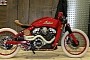 Indian Scout Boardtracker Has Board Racing and Jack Daniel's Written All Over It