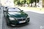 Individual BMW M6 Gran Coupe Stuns with Its British Racing Green Paint