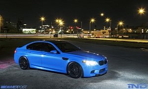 iND’s BMW F10 M5 is a Yas Marina Blue Wonder