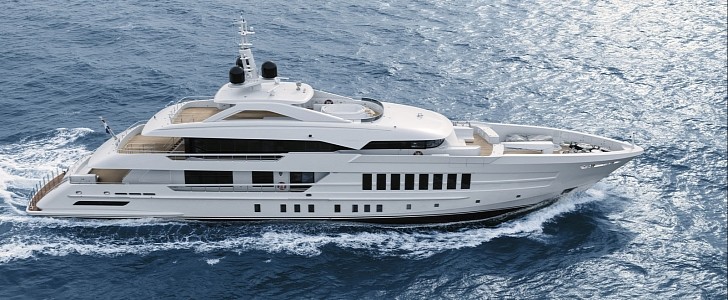 Moskito is a 50-meter yacht with an outstanding exterior and interior design