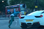 Inebriated Londoner Thinks He Can Outrun a Ferrari 458