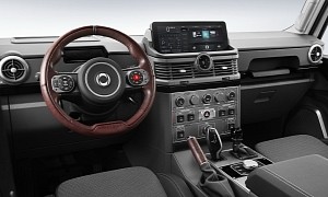INEOS Grenadier Interior Revealed, Looks Like BMW Had a Baby With an Old Stereo