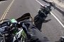 Inexperienced Rider Crashes Bike into a Kazillion Pieces