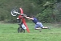 Inexperienced Rider Faceplants Hard in the Grass