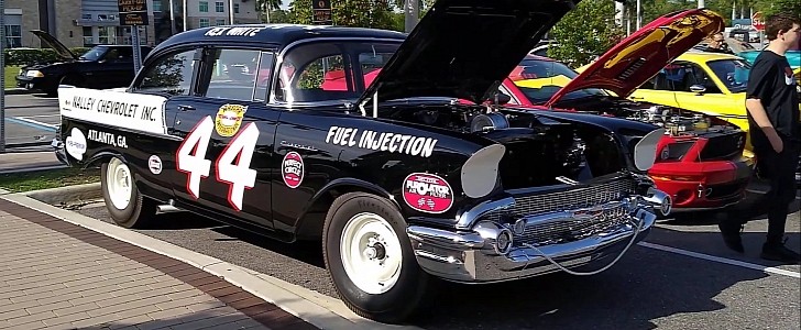 1957 Chevrolet Black Widow race car