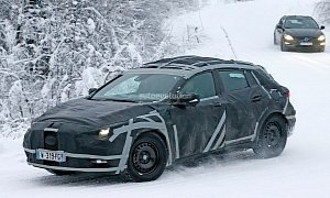 Infiniti Q30 Compact Hatchback Spied Winter Testing