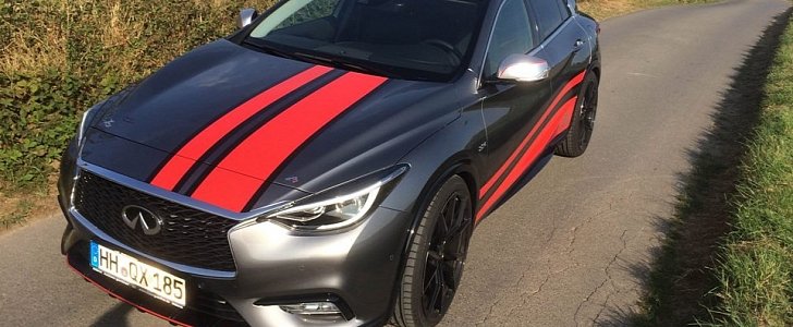 Infiniti Q30 Tuning by Larte Design: 205 PS Diesel, Subtle Spoilers and New Whee