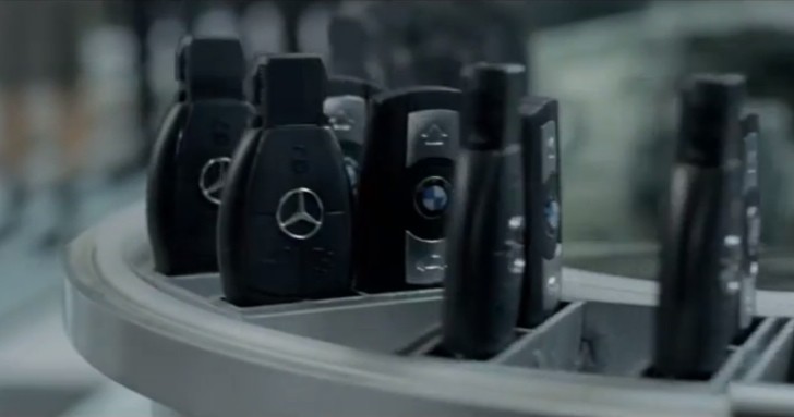 BMW and Mercedes keys