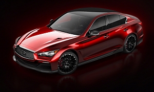 Infiniti Q50 Eau Rouge Concept Revealed in First Full Photo