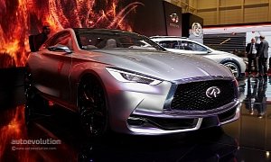 Infiniti Q60 is a Cocktail of Beauty and Muscle in Geneva