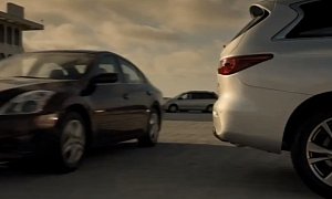 Infiniti QX60 Commercial Promotes Backup Collision Intervention