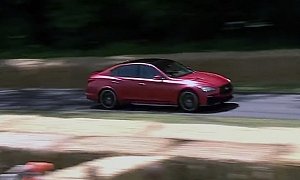 Infiniti Releases Q50 Eau Rouge Driving Footage from Goodwood
