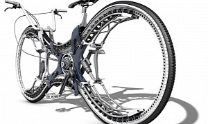 Infinity Concept Proposes an All-Wheel Mono-Tire Bicycle That Lives Up to Its Name