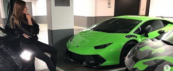 WhipAddict: 50 Cent's Versace Wrapped Lamborghini Aventador on