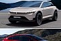 Informal 2027 Apple iCar Gets Compared to Real Foes Like the EQE SUV, Polestar 3, Model X