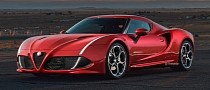 Informal Alfa Romeo 33 Stradale Revival Project Expertly Mixes MC20 with 4C DNA