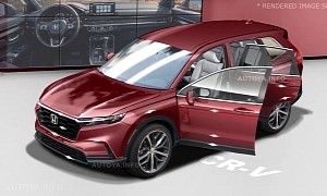 Informal Peek at All-New 2023 Honda CR-V Flaunts Bunch of Popular Color Options