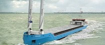 Ingenious Hybrid Cargo Ship With Modern Sailing Shows What It Means to Be Future-Proof
