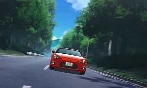 Initial D Sequel MF Ghost Anime Coming 2023, Main Character Drives Modified Toyota 86