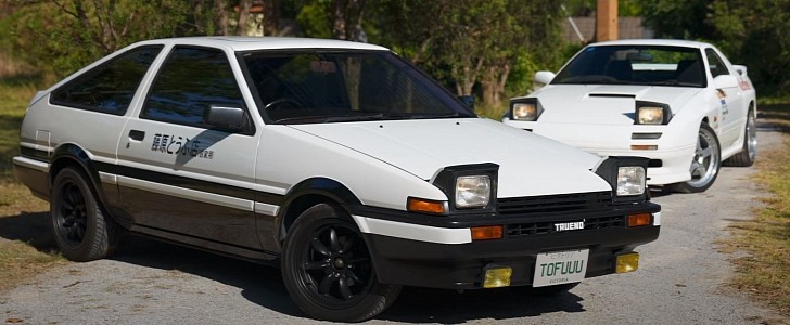 Initial D to Real Life, Aussie Man Drives Toyota Corolla AE86 and Mazda RX-7 FC