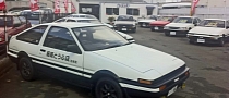Initial D Toyota AE 86 Replicas At Special Shop in Japan