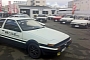 Initial D Toyota AE 86 Replicas At Special Shop in Japan