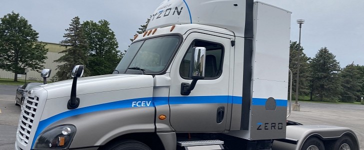Hyzon intends to make this green hydrogen fuel available for its trucking customers