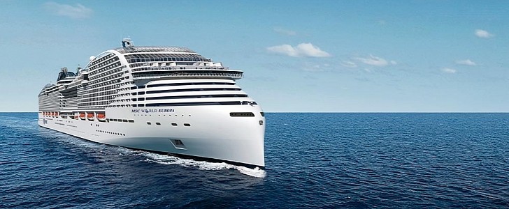 MSC World Europa will be the first cruise ship equipped with solid oxide fuel cell technology