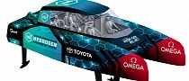 Innovative Racing Boat Flies at Over 57 MPH, Boasts Toyota Hydrogen Fuel Cells