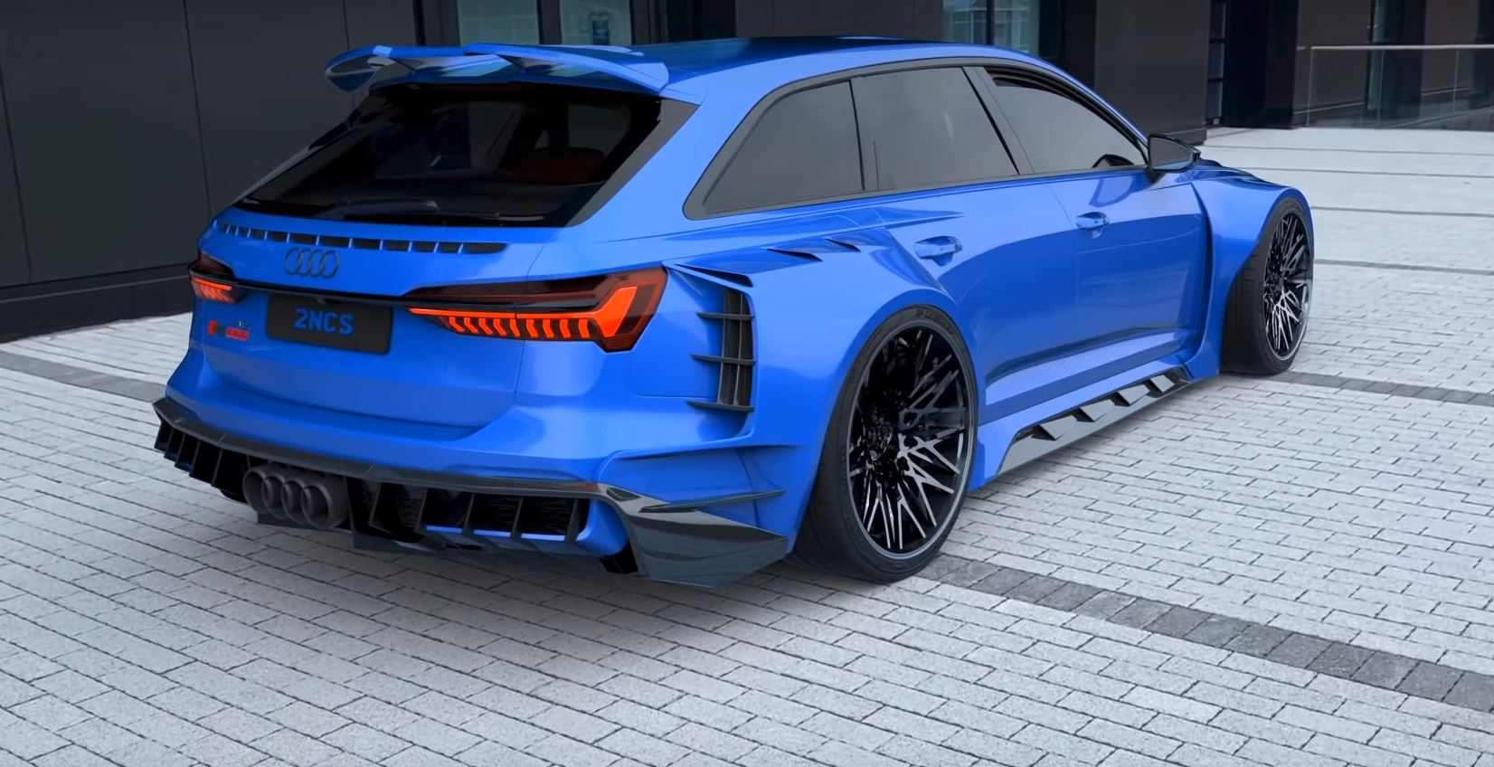 Insane 2020 Audi RS6 Widebody Rendering Looks Real, Has Four-Ring Exhaust -  autoevolution