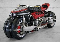 Insane Lazareth LM 847 Bike Uses a 470 HP Maserati V8 Engine