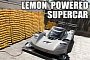 Insane Lemon Battery Used to Power Volkswagen Electric Supercar... Sort Of