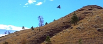 Insane Motorcycle Mountain Jumps with Kriss Foster