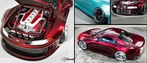 Insane New Edge Ford Mustang 6.0 V12 Depicted With Numerous Ferrari Secrets