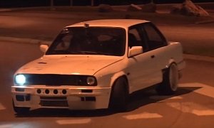 Insane Street Drifting Sees E30 BMW Going All Out in Sweden
