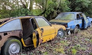 Inside a Car Graveyard: Fading Gems From Mazda and Ford, With a Surprise at the End