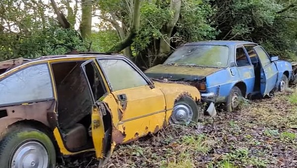 Inside a Car Graveyard, Fading Gems From Mazda and Ford With a Surprise at the End