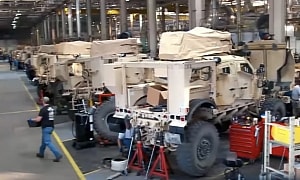 Inside the Giant Factory That Builds US Army's Armored Humvees, Real Fortresses on Wheels