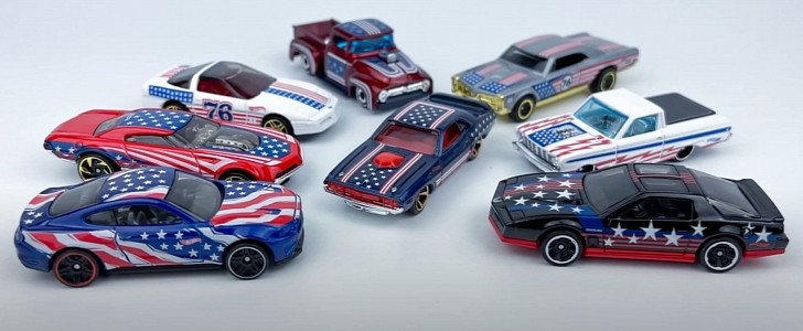 Inside the 2022 Hot Wheels Stars & Stripes, Revealing a 1/64 Scale Ode to the Brave